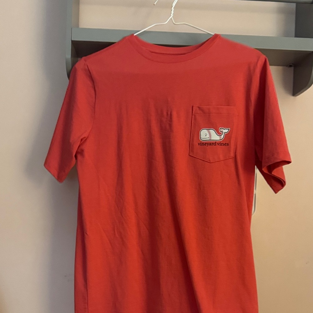 Vineyard Vines Boys Classic Red Baseball Tee